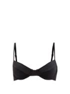 Ladies Beachwear Cynthia Rowley - Duke Underwired Bikini Top - Womens - Black