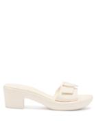 Ladies Shoes Ancient Greek Sandals - X Harley Viera-newton Heart Jelly Leather Sandals - Womens - White Multi