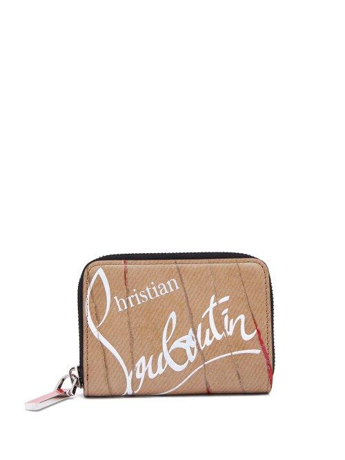 Matchesfashion.com Christian Louboutin - Kraft Panetonne Leather Wallet - Mens - Beige