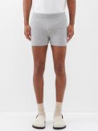Extreme Cashmere - Cotton-blend Jersey Shorts - Mens - Grey