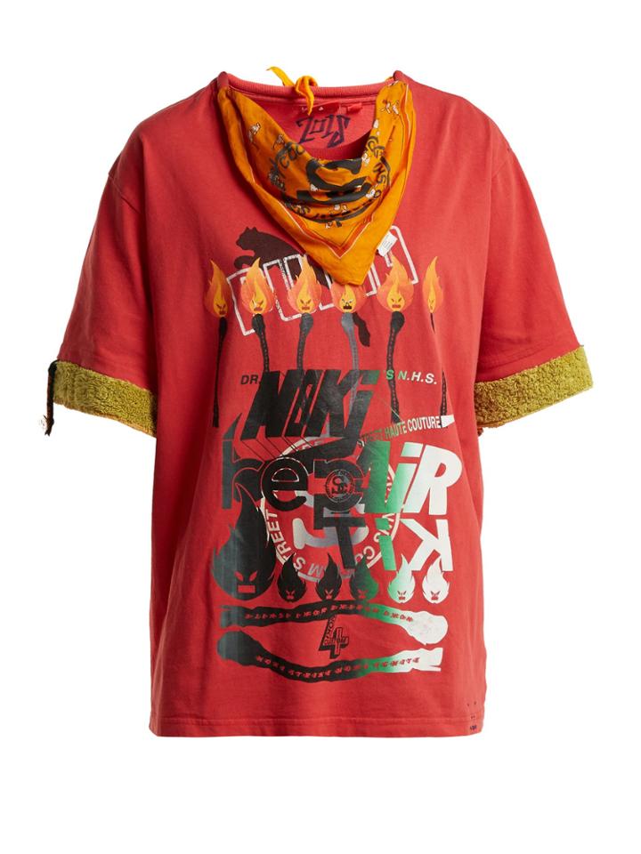 Noki Logo-print Bandana T-shirt