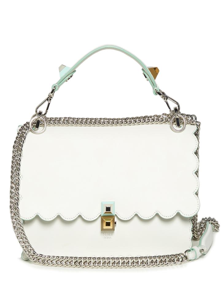 Fendi Kan I Small Leather Cross-body Bag