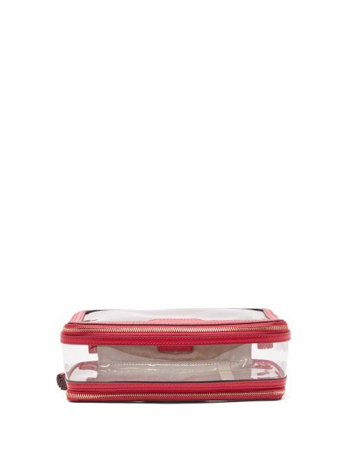 Matchesfashion.com Anya Hindmarch - In-flight Leather And Tpu Travel Bag - Womens - Pink