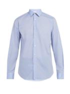 Matchesfashion.com Paul Smith - Geometric Pattern Cotton Shirt - Mens - Blue Multi