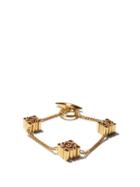 Matchesfashion.com Loewe - Anagram Charm Bracelet - Womens - Gold