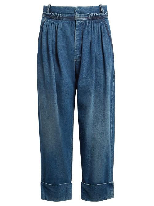 J.w.anderson Pleat-front Wide-leg Jeans
