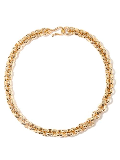 Ladies Jewellery Laura Lombardi - Piera 14kt-gold Plated Chain Necklace - Womens - Gold