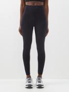 Marysia Sport - Chris Basketweave-jersey Leggings - Womens - Black