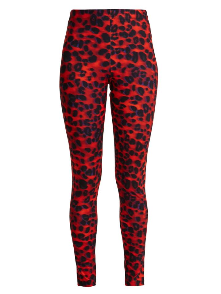 Koché Leopard-print Jersey Leggings