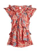Isabel Marant Unice Floral-print Cotton Top