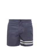 Matchesfashion.com Everest Isles - Diver Swim Shorts - Mens - Navy Silver