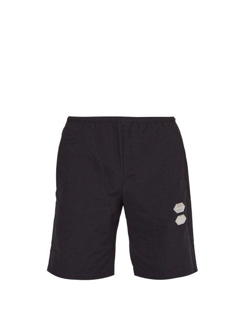 Matchesfashion.com Off-white - Logo Technical Track Shorts - Mens - Black