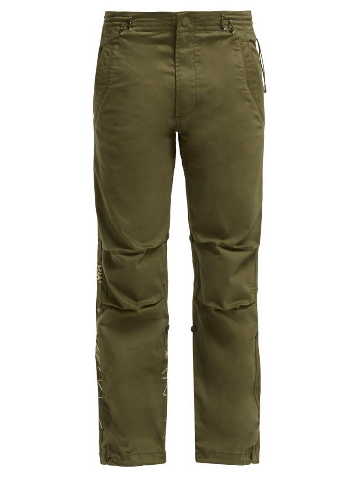 Maharishi Original Snopants Mountain-embroidered Trousers