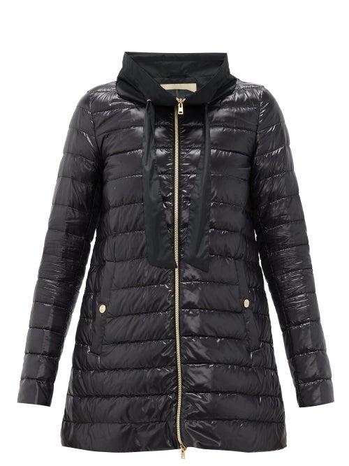 Matchesfashion.com Herno - Ultralight Funnel-neck Technical Jacket - Womens - Black