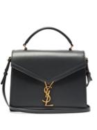 Matchesfashion.com Saint Laurent - Cassandra Medium Ysl Leather Cross-body Bag - Womens - Dark Green