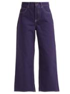 Matchesfashion.com Marni - High Rise Wide Leg Jeans - Womens - Denim