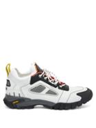 Matchesfashion.com Heron Preston - Security Low Top Leather Trainers - Mens - White