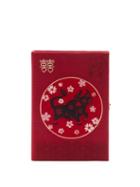 Matchesfashion.com Olympia Le-tan - Chinese New Year Ox-embroidered Clutch - Womens - Burgundy Multi