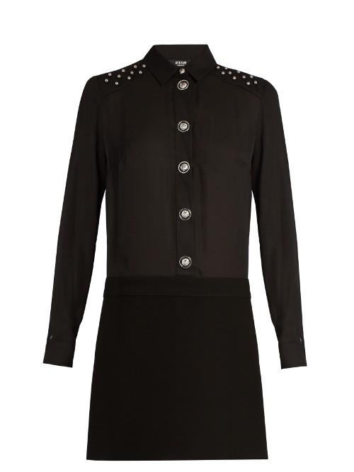 Versus Versace Stud-embellished Shirtdress