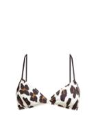 Matchesfashion.com Solid & Striped - The Brigitte Leopard Print Bikini Top - Womens - Leopard