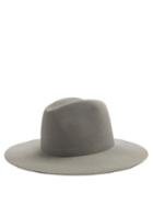 Matchesfashion.com Reinhard Plank Hats - Norma Wool-felt Fedora Hat - Womens - Grey