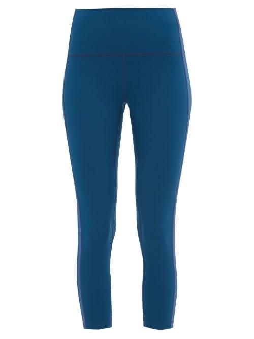 Matchesfashion.com Lndr - Lightyear Cropped Leggings - Womens - Blue