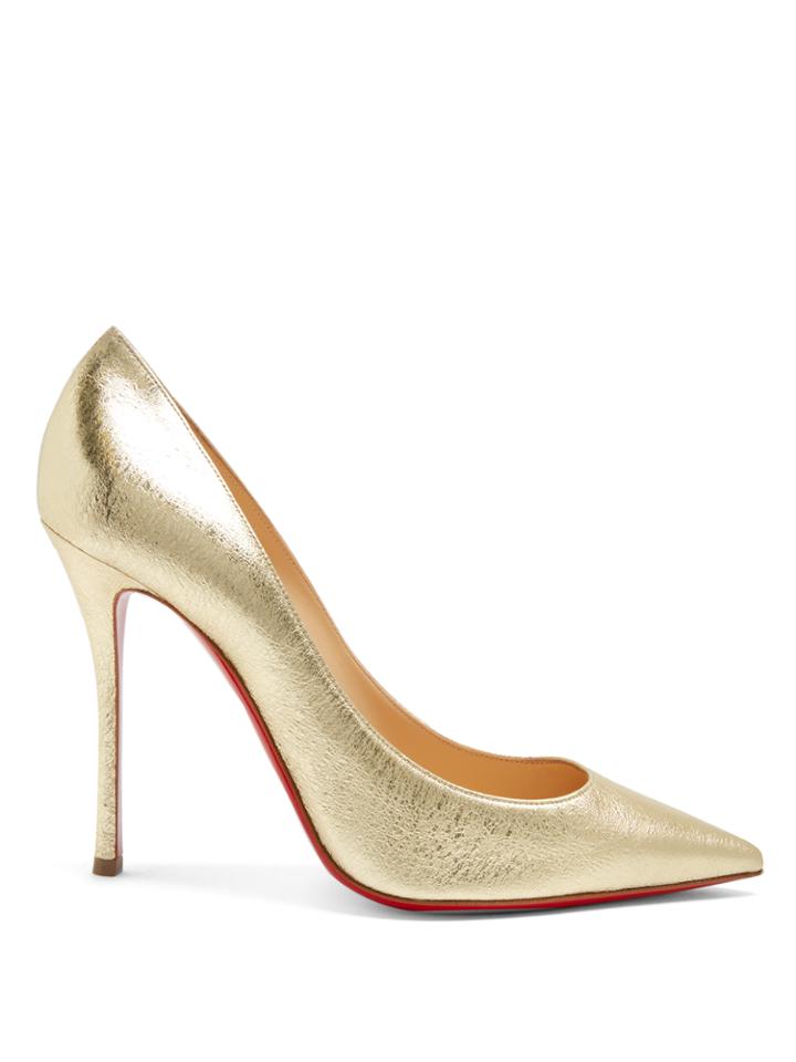 Christian Louboutin Decoltish 100mm Leather Pumps