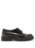Matchesfashion.com Marni - Ridged-sole Leather Derby Shoes - Mens - Black