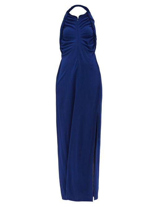 Proenza Schouler - Sleeveless Jersey-crepe Midi Dress - Womens - Blue