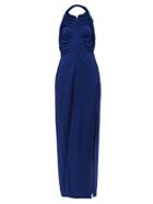 Proenza Schouler - Sleeveless Jersey-crepe Midi Dress - Womens - Blue