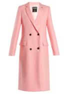 Msgm Double-breasted Wool-blend Coat