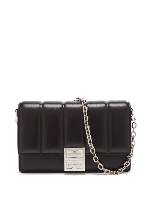 Givenchy - 4g Quilted Leather Cross-body Bag - Womens - Black