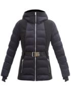 Matchesfashion.com Fusalp - Anouk Hooded Belted Quilted Ski Jacket - Womens - Navy