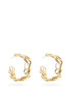 Matchesfashion.com Completedworks - Twisted 14kt Gold-plated Sterling-silver Earrings - Womens - Gold