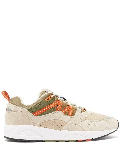 Matchesfashion.com Karhu - Fusion 2.0 Suede Trainers - Mens - Khaki Multi