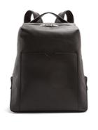 Valextra Grained-leather Backpack