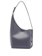 Matchesfashion.com Aesther Ekme - Demi Lune Leather Bucket Bag - Womens - Navy