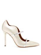 Matchesfashion.com Malone Souliers By Roy Luwolt - Maureen Leather Pumps - Womens - Gold Multi