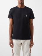 Isabel Marant - Zafferh Logo-print Cotton-jersey T-shirt - Mens - Black