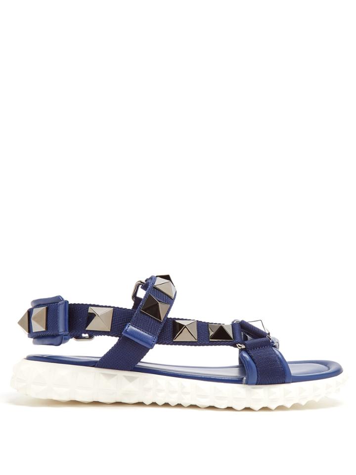Valentino Rubber-stud Sole Sandals