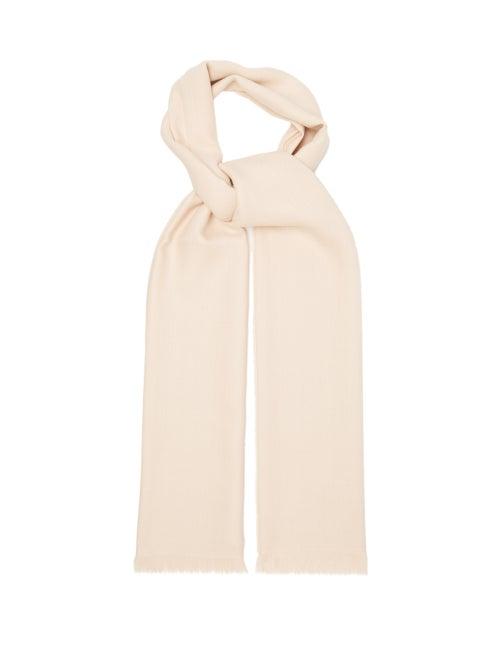 Raey - Superfine Alpaca Scarf - Womens - Light Pink