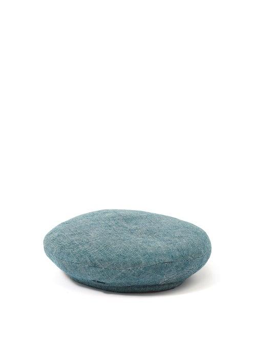 Maison Michel - Billy Reversible Twill Beret - Womens - Multi