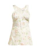 Matchesfashion.com Paco Rabanne - Floral Embroidered Cami Top - Womens - White Multi