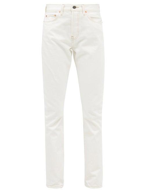 Wardrobe.nyc Wardrobe. Nyc - High-rise Slim-leg Jeans - Womens - White