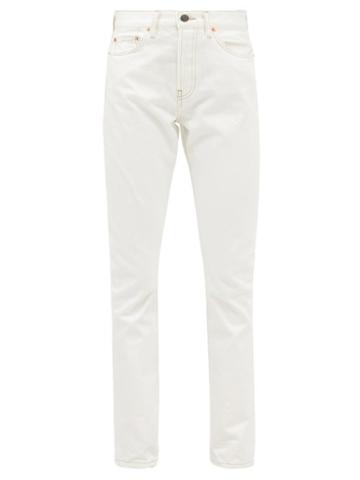 Wardrobe.nyc Wardrobe. Nyc - High-rise Slim-leg Jeans - Womens - White