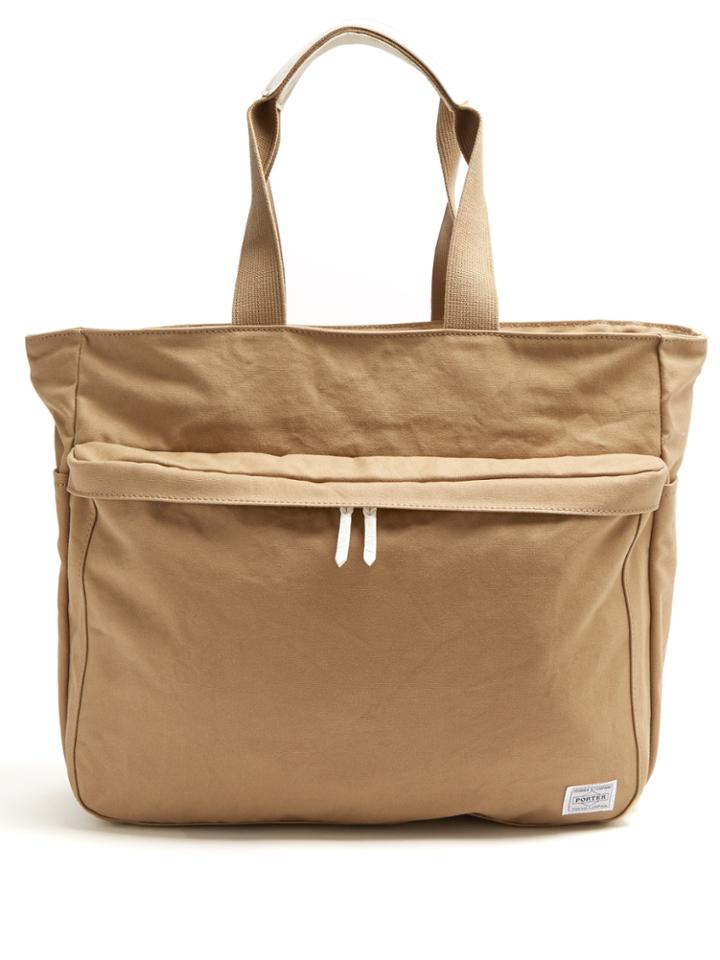 Porter-yoshida & Co. Beat Cotton-canvas Tote