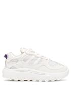 Matchesfashion.com Eytys - Jet Turbo Exaggerated Sole Leather Trainers - Womens - White
