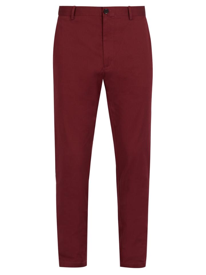 Burberry Classic Slim-fit Chino Trousers