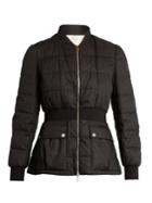 Moncler Gamme Rouge Sonora Cotton And Silk-blend Quilted Down Jacket
