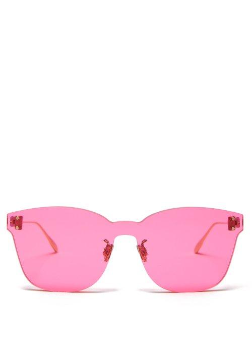 Matchesfashion.com Dior Eyewear - Diorcolorquake2 Sunglasses - Womens - Pink